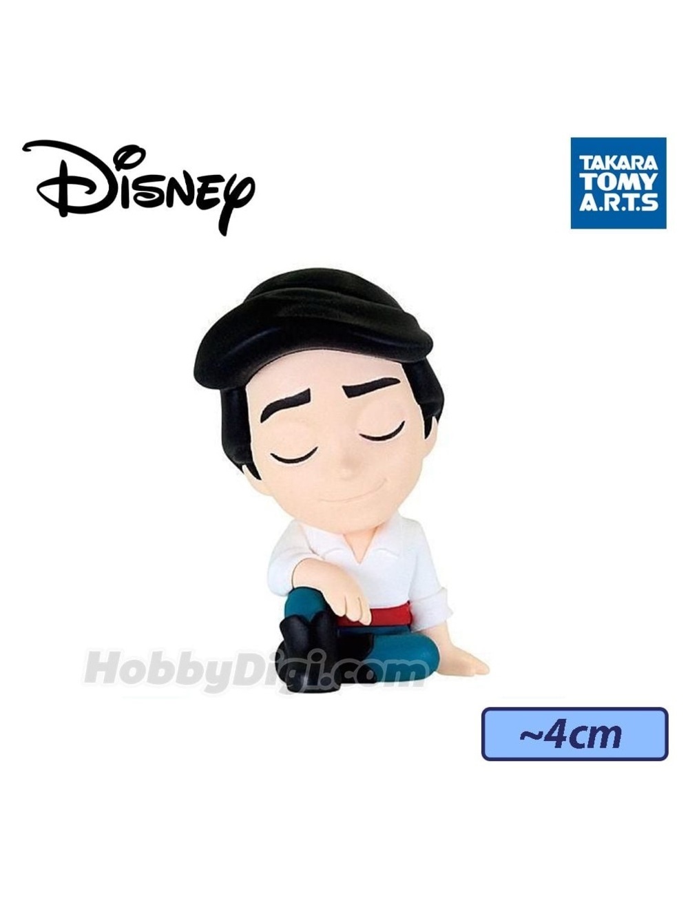 Disney Little Mermaid Prince Eric Shoulder Fig Japan Exclusive Gashapon